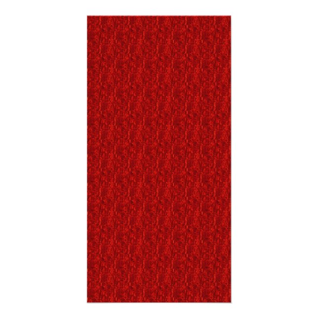 RED087 RED TEXTURE RICH ROYAL BACKGROUNDS PATTERNS CARD (Front)