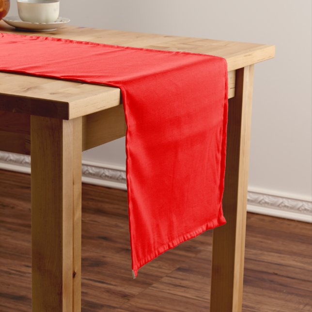 Red 14" X 72" Table Runner Template (In Situ)