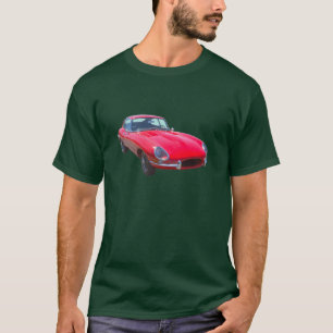 Red 1964 Jaguar XKE Antique Sports Car T-Shirt