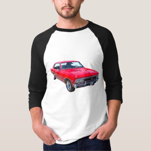 Red 1966 Chevy Chevelle SS 396 T_Shirt