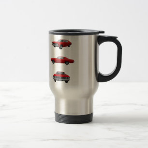 Red 1968 Chevelle SS: Travel Mug