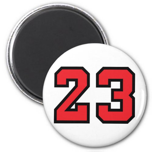Red 23 magnet