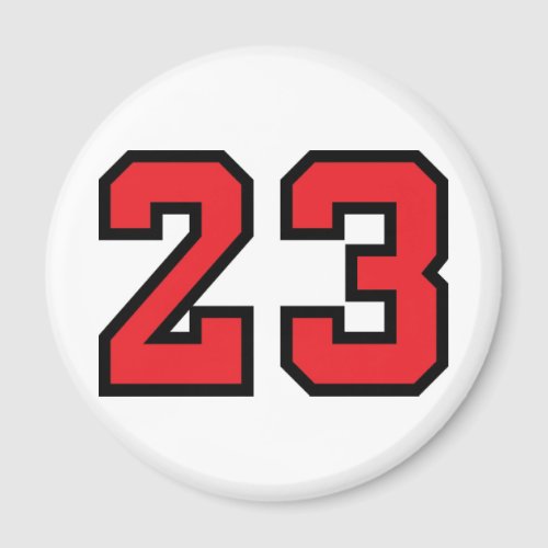 Red 23 magnet