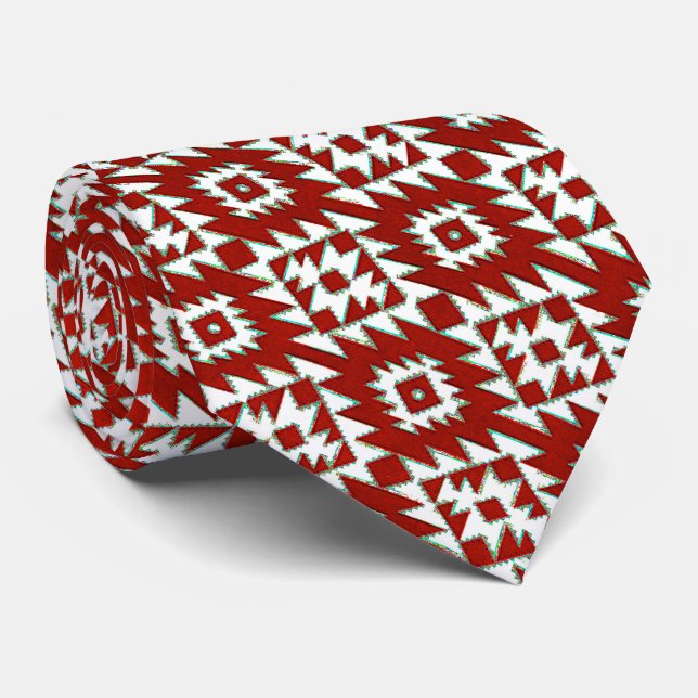 RED-2 NECK TIE (Rolled)