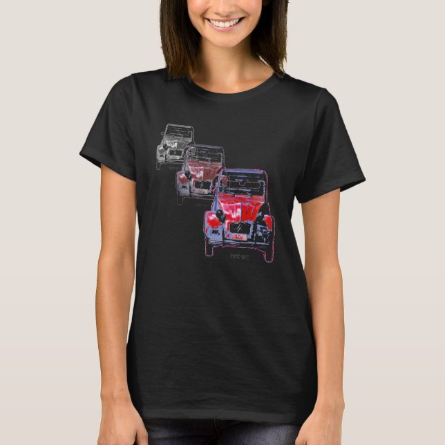 red 2CV x 3 T-Shirt (Front)