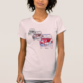 red 2CV x 3 T-Shirt