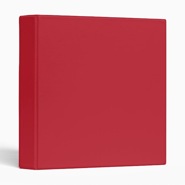 Red 3 Ring Binder (Front/Spine)