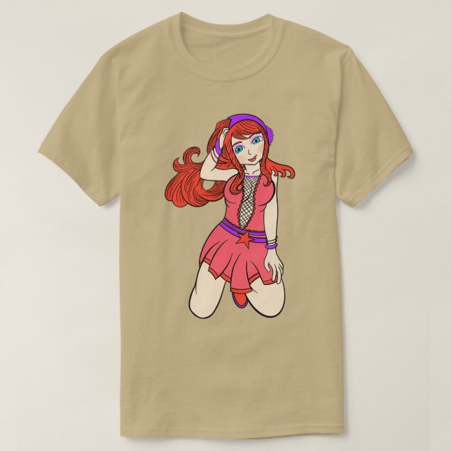 Red 4 T-Shirt (Design Front)