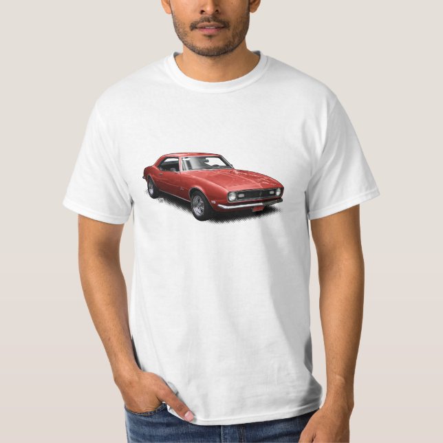 Red 68 Camaro T-shirt (Front)