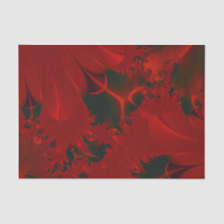 Red Abstract Classy Holiday Tissue Paper