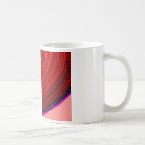 Red Abstract Coffee Mug