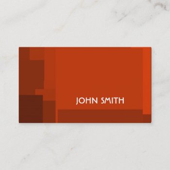 Red Abstract Design Business Card by Kjpargeter at Zazzle