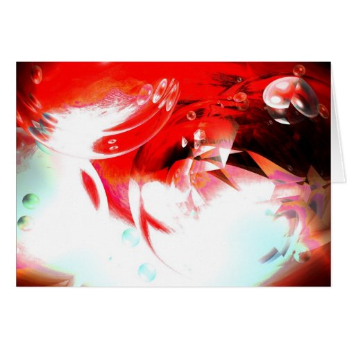 Red Abstract Digital Art