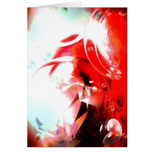 Red Abstract Digital Art