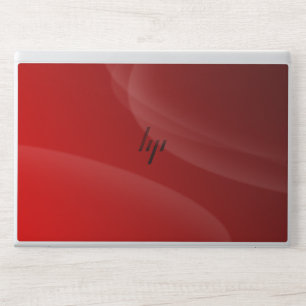 Red abstract  HP laptop skin