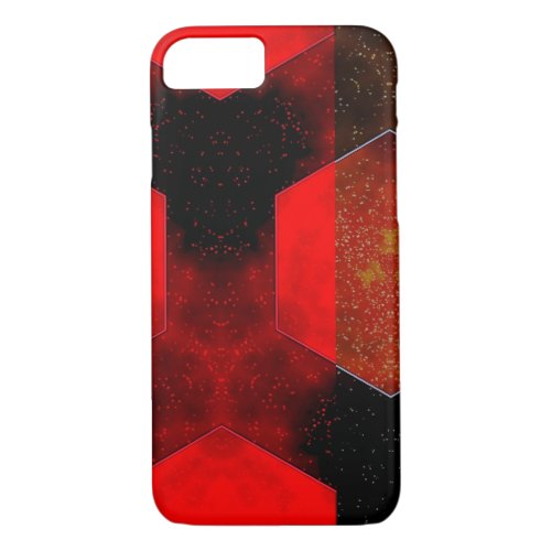 Red Abstract iPhone 7 Case