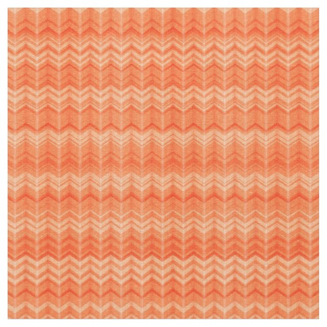 Red abstract zigzag textile pattern fabric (Close Up)