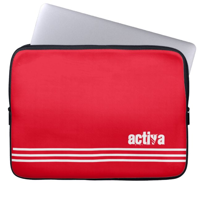 red activa  laptop bag  (Front)