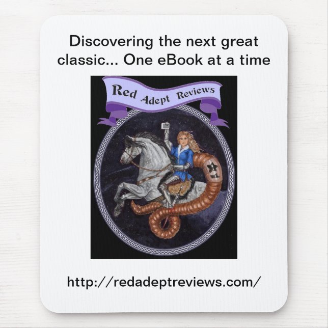 Red Adept Reviews Mousepad (Front)