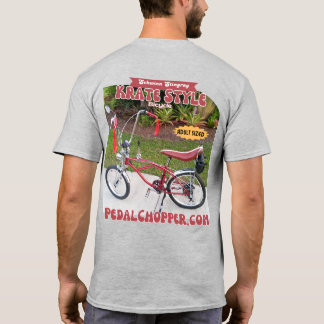 Red Adult Size Krate Style Bike T-Shirt
