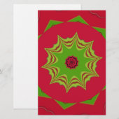 red African ethnic tribal pattern (Front/Back)