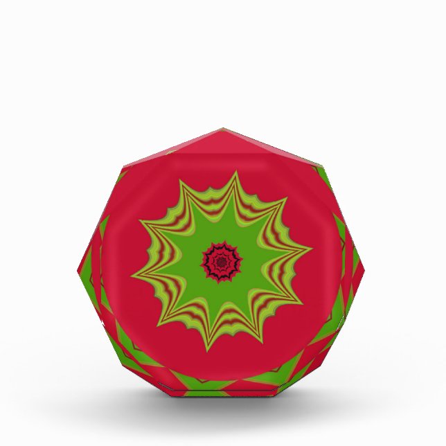 red African ethnic tribal pattern Award (Front)