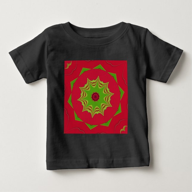 red African ethnic tribal pattern Baby T-Shirt (Front)