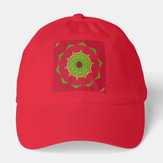 red African ethnic tribal pattern Hat (Front)