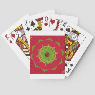 red African ethnic tribal pattern Poker Cards