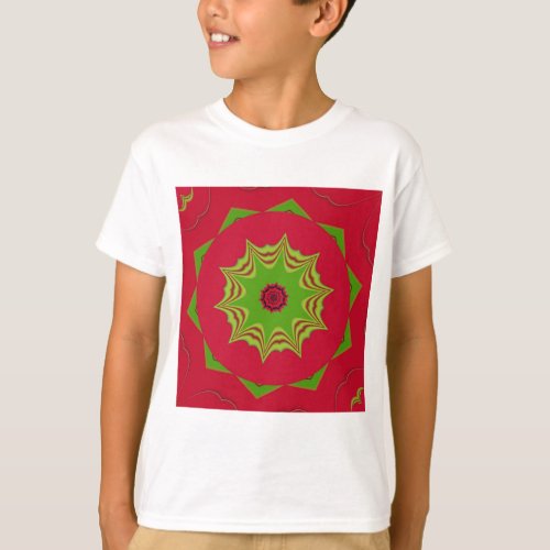red African ethnic tribal pattern T_Shirt