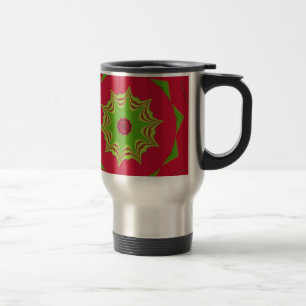 red African ethnic tribal pattern Travel Mug