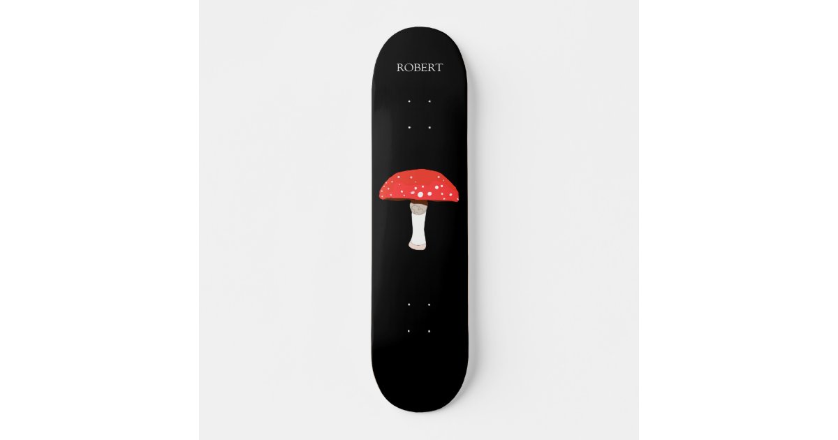 Skateboard Deck Monogram Red