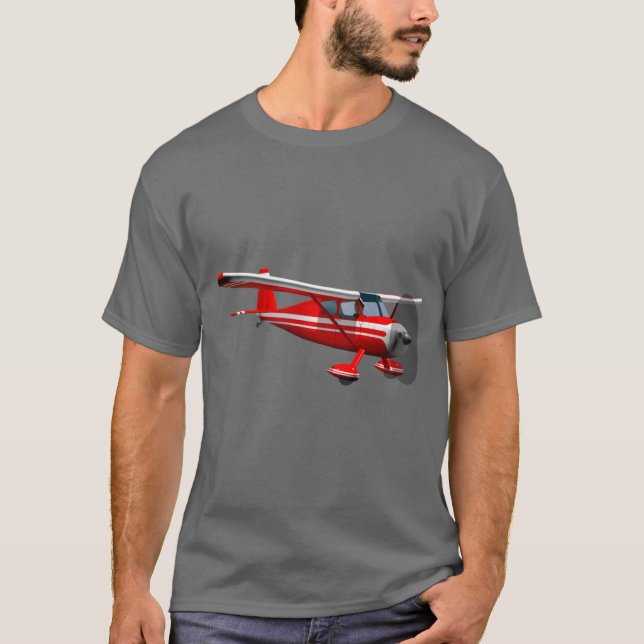 Red Airplane T-Shirt (Front)