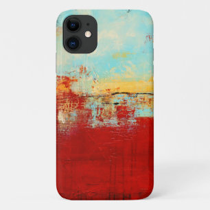 Red Alaskan Abstract iPhone 11 Case