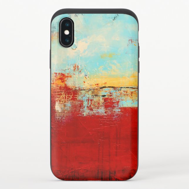 Red Alaskan Abstract Uncommon iPhone Case (Back)