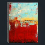 Red Alaskan Abstract Wooden Box Sign<br><div class="desc">Red Alaskan by Erin Ashley. Features an abstract design with primarily red for the color.| 140546GG</div>