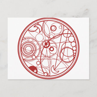 Red Alien Design Postcard
