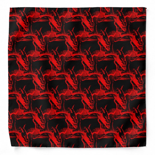 Red Aliens Bandana (Front)
