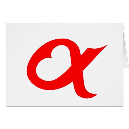 Red alpheart cards (Front Horizontal)