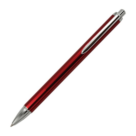 Red Aluminum Smooth Writing Roller Ball Pen (Blank)