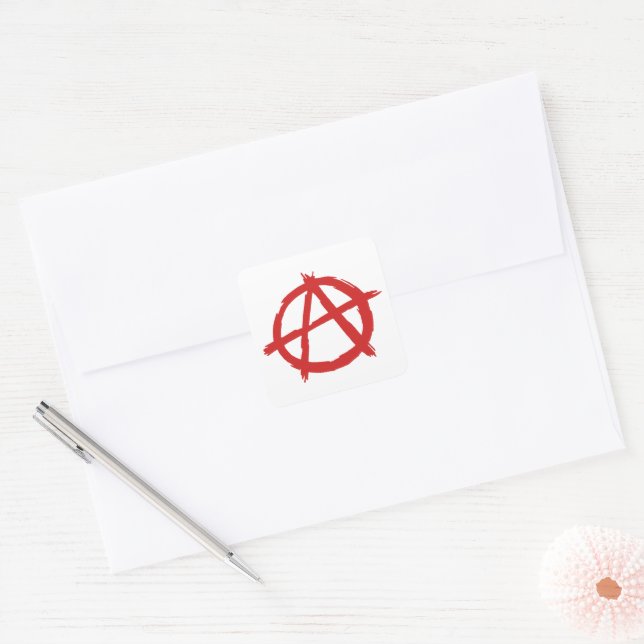 Anarchy Sticker for Sale by Packrat | Redbubble