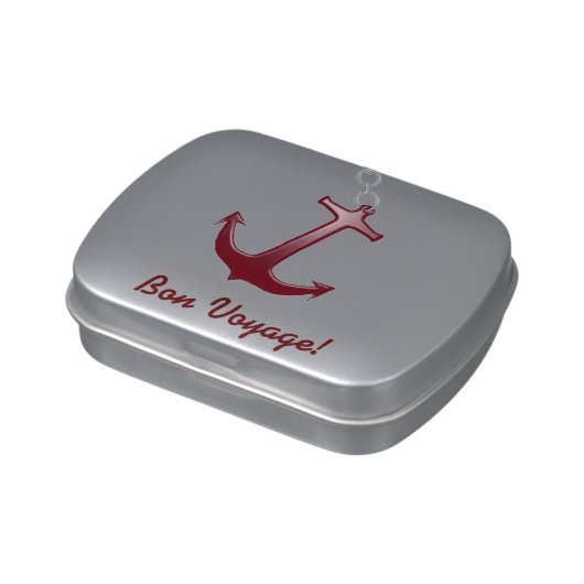 Red Anchor Jelly Belly Tin (Side)