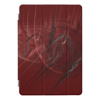 Red and Black abstract iPad Pro Cover