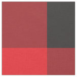 Red and Black Buffalo Checker Plaid Rustic Fabric