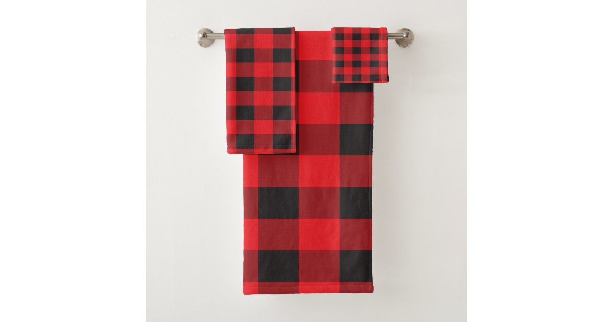 https://rlv.zcache.com/red_and_black_buffalo_plaid_pattern_bath_towel_set-r82db9da110e84eceb9a8eb833d6d7de0_ezaga_630.jpg?rlvnet=1&view_padding=%5B285%2C0%2C285%2C0%5D