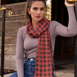 Red and Black Buffalo Plaid Scarf<br><div class="desc">Transform your neck with the bold and timeless Red and Black Buffalo Plaid Stick scarf. This classic design features the iconic buffalo plaid pattern,  known for its rustic charm and versatile appeal. Perfect for creating a cozy feel during the Christmas holiday.</div>