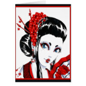 Red and Black card (Front)