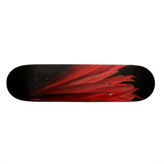 Red and Black design Skateboard Deck
