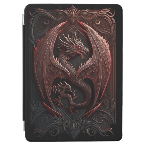 Red and Black Dragon iPad Smart Cover