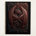 Red and Black Dragon Planner<br><div class="desc">Red and Black Dragon Planner</div>